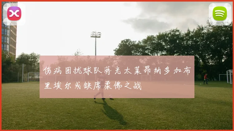 伤病困扰球队蒋光太莱昂纳多加布里埃尔或缺席柔佛之战